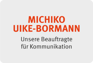 Michiko Uike-Bormann - Unsere Beauftragte für Kommunikation