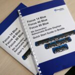 Nutzerhandbuch der Brailletastatur in Braillezeile.