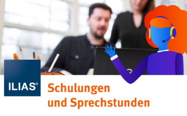 ILIAS-Schulungen für Einsteiger*innen und ILIAS-Sprechstunden im SoSe 23