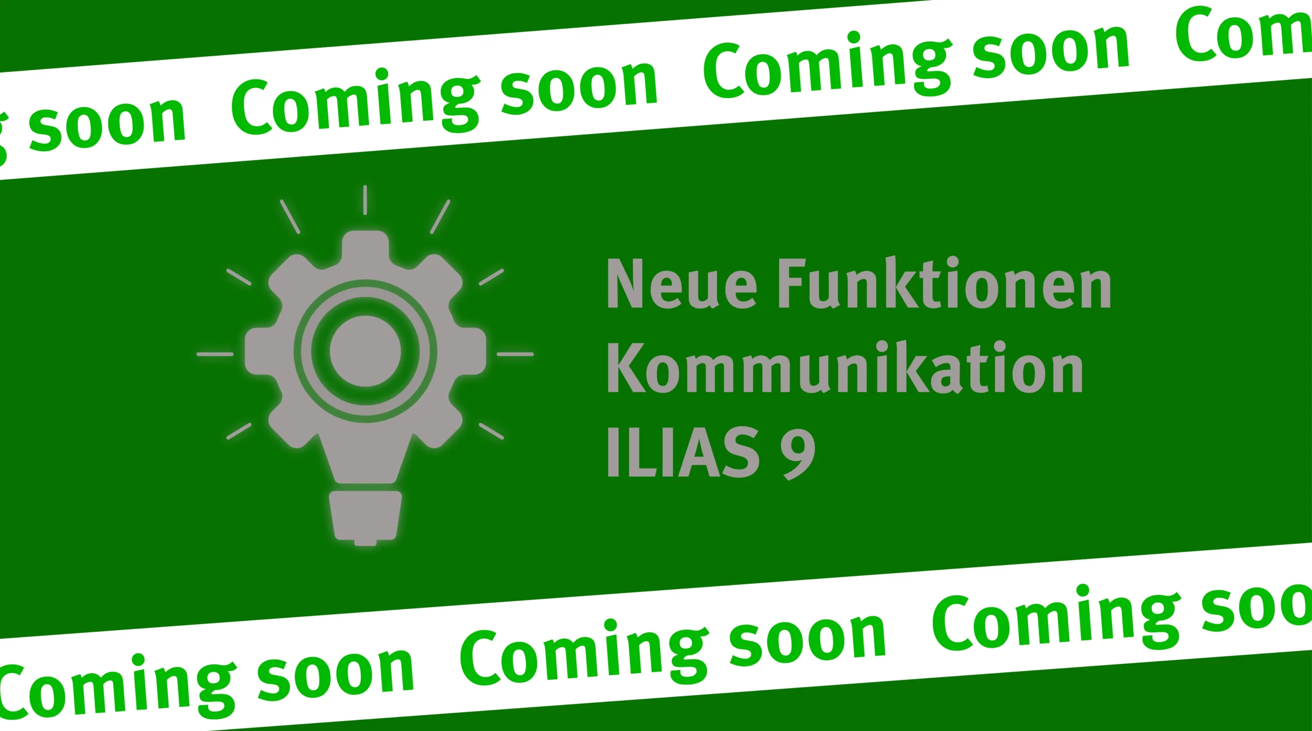 ILIAS 9 incoming: Neue Funktionen Kommunikation