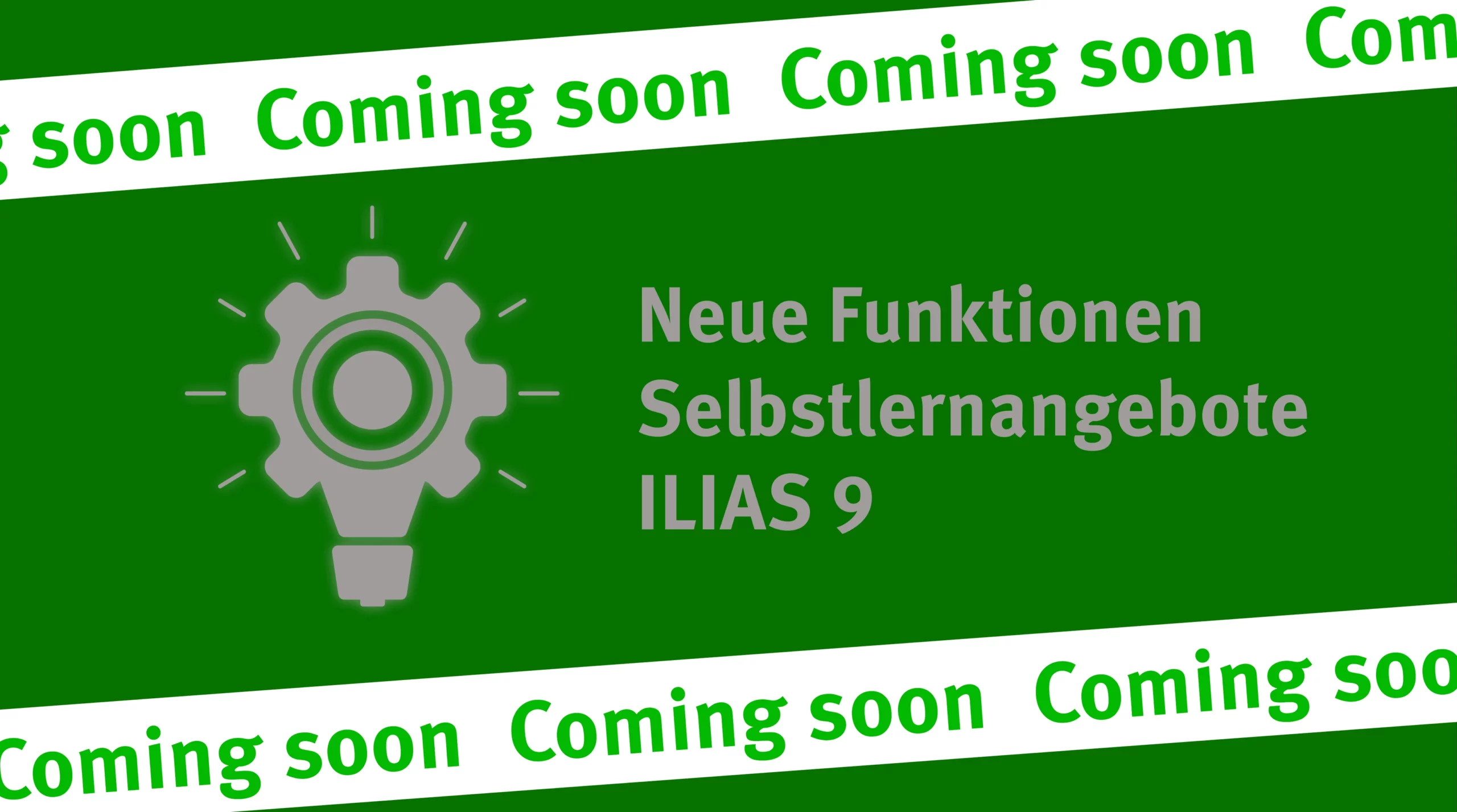 ILIAS 9 incoming: Neue Funktionen Selbstlernangebote