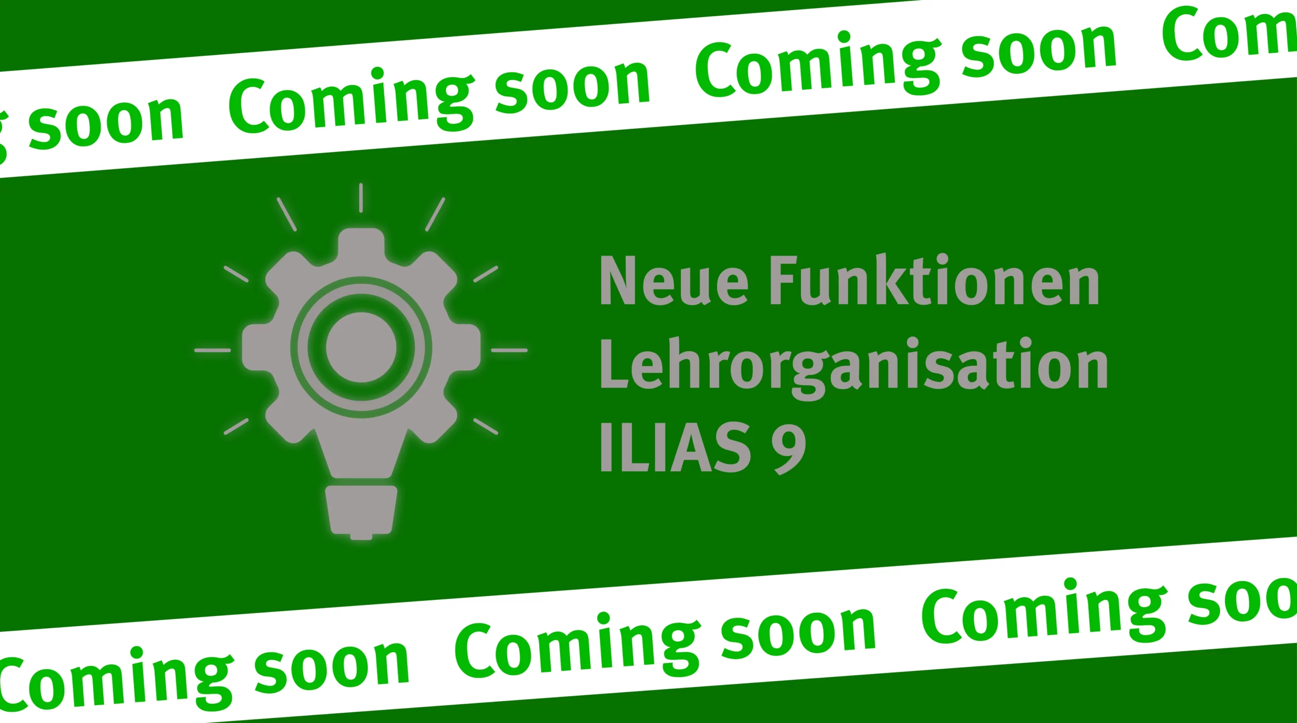 ILIAS 9 incoming: Neue Funktionen Lehrorganisation